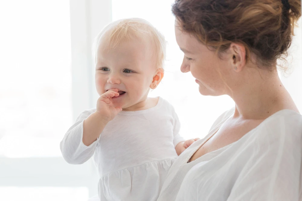 salida de dientes en bebes guia
